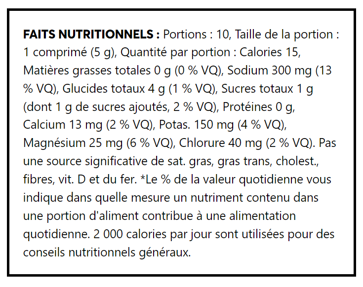 Nuun Sport Electrolytes (fraise / limonade)