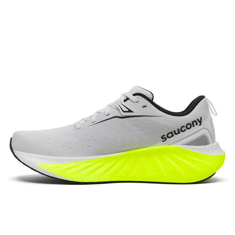 Saucony Triumph 22 Chaussures Course (homme) BLANC/CITRON