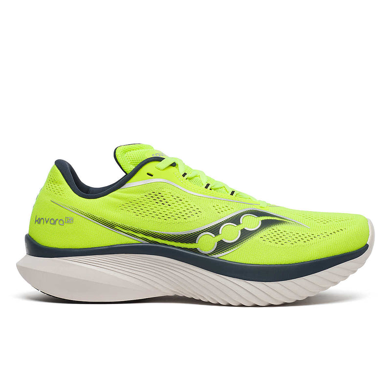 Saucony Kinvara 15 Chaussures Course (homme) Citron/Marine