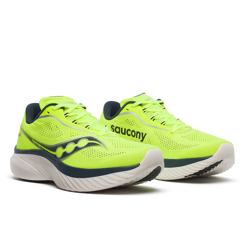 Saucony Kinvara 15 Chaussures Course (homme) Citron/Marine