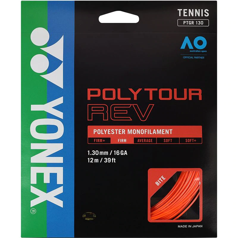 Yonex Polytour Rev 16 Orange Vif